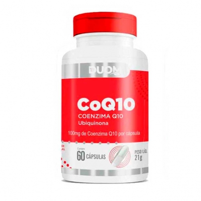 COENZIMA Q10 60 CÁPSULAS DUOM COQ10 100MG POR CÁPSULA