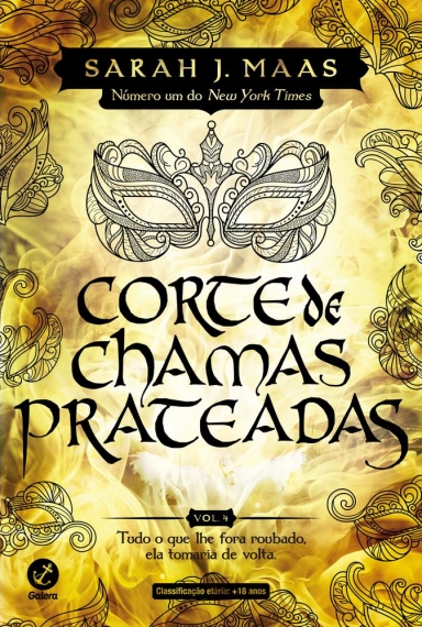Corte de chamas prateadas - Vol. 4 - Col. Corte de espinhos e rosas