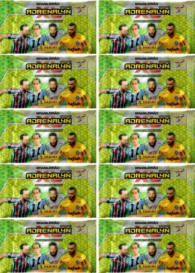 Pack 60 Cards Official Adrenalyn XL brasileirão 2020-21