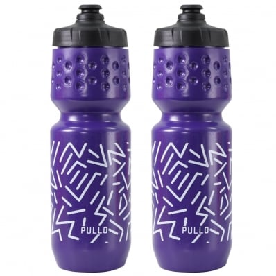 2x Garrafa Caramanhola Bike Esporte Hupi Pullo 750ml Squeeze Roxo