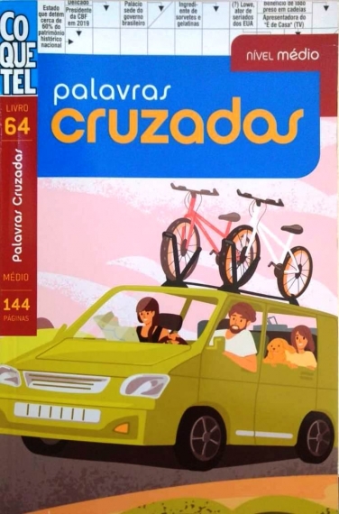 Coquetel: Palavras cruzadas - Livro 64 - Nível médio