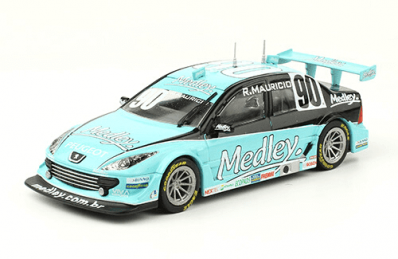 Stock Car: A Coleção Oficial - Fascículo + Miniatura: Peugeot 307 (2008) - Ricardo Mauricio