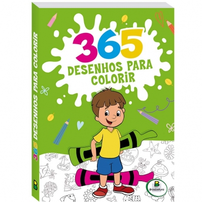 Livro 365 Desenhos Para Colorir Disney Meninas. .Descrição