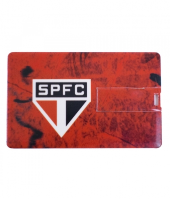 Pendrive Cartão 3.8 GB - São Paulo SPFC
