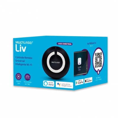 Controle Remoto Universal Inteligente Wi-Fi - Liv - SE226 - Multilaser