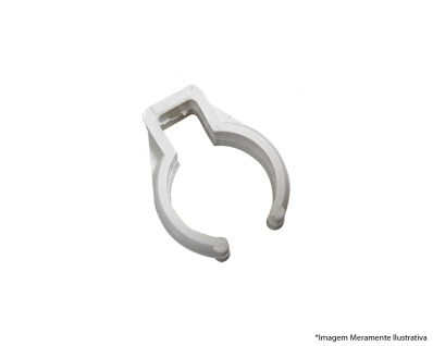 Abracadeira Plastica Redonda P/Fluor 20/40W c/100pçs
