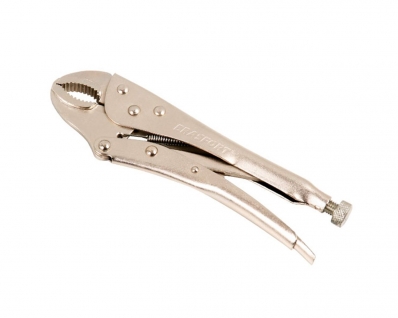 Alicate Pressao Brasfort Curvo Cromado 10" Blister 8269