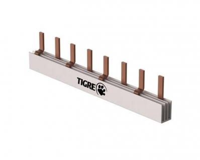 Barramento Tigre Bi 08 Lig Din 80A 440V