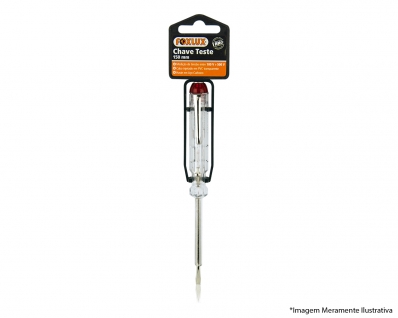 Chave Teste Foxlux 100-500V 150Mm Blister 03.02