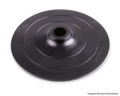 Disco Borracha 5" Preto