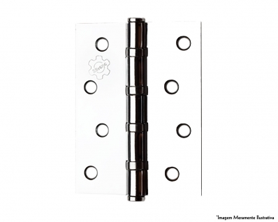 Dobradica Silvana 891 Flo Anel/Bola 3.1/2"X3" 3Pcs Blister