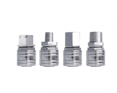 Engate Rapido P/Ar Comp Zamak Crom Rosca Femea 1/4" 10400E