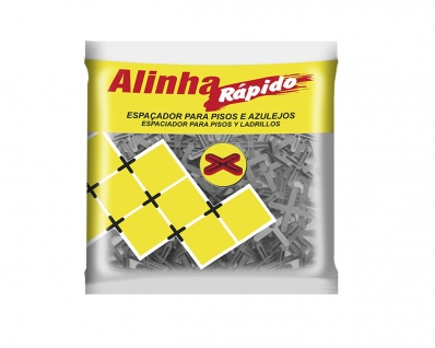 Espacador Piso/Azul Alinha Rapido 1,00Mm 100Pcs Blister c/10pcs