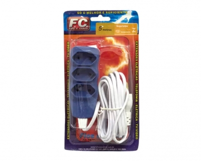 Extensao Fc Pp 3X0,75 05M Bc 225430 Bl