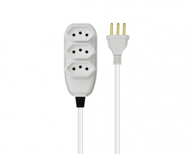 Extensao Ilumi Compacta Trip Br 1,5M Pp 10A 250V 17981 Blis