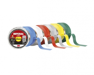Fita Isolante Imperial Cores 18Mmx10M Azul
