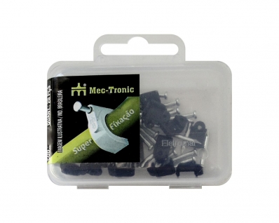 Fixa Cabo Paralelo 0,5-1,0Mm Pr Prego Aco Maleta 20Pcs 93027