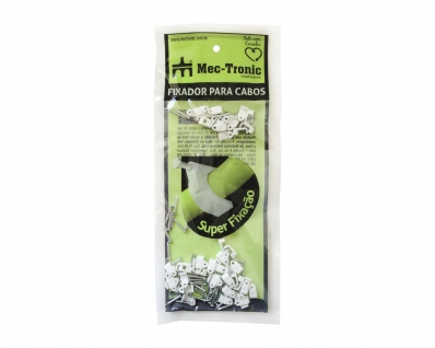 Fixa Cabo Paralelo 1,5-2,5Mm Br Prego Aco 50Pcs 93031