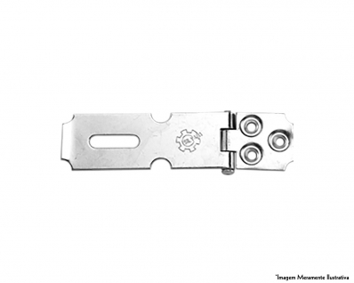Porta Cadeado Zincado Silvana 4.1/2" c/12pcs