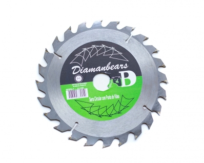 Serra Circ P/Mad Diaman Bears 7.1/4" 24Dts Blister