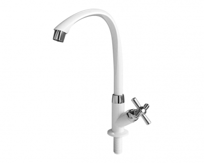 Torneira Tigre Cozinha Mesa Alta Cross Br/Crom 1/2"