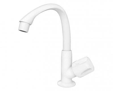 Torneira Tigre Lavat Mesa Alta Orbe Branca 1/2" Blister
