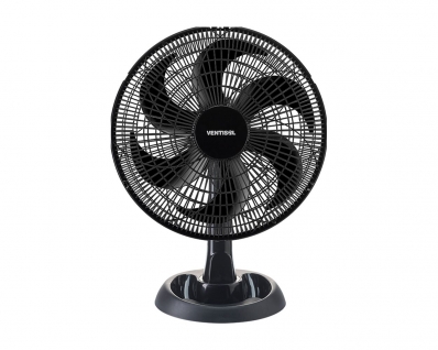 Ventilad Mesa Eco Turbo Preto 6 Pas 30Cm 52W 127V