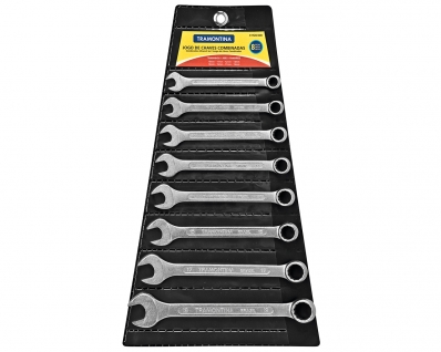 Chave Combinada Jg Tramontina 08Pcs 10-19Mm 41128/208