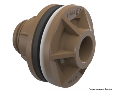 Adaptador Tigre Flange/Anel C 1" 32Mm