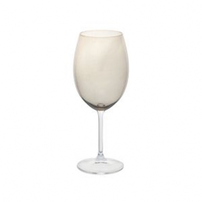 Jogo com 6 Taças para Água Gastro em Cristal Fumê 580ml 