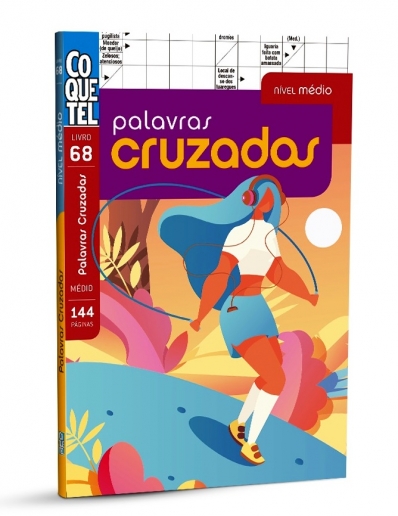Coquetel: Palavras cruzadas - Livro 68 - Nível médio