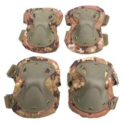 Kit Joelheira E Cotoveleira Emerson Gear - Multicam