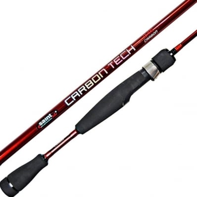 Vara De Carbono Tubular Saint Carboon Tech 1,73m 8-20lb 582-sp