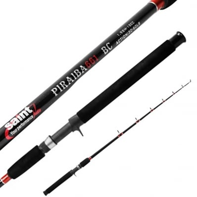 Vara Pesca Mix Carbono Piraiba 1,98m 30-60lb 661-bc