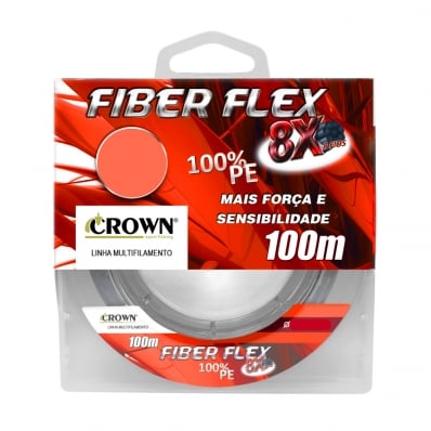 Linha Multifilamento Fiber Flex 8x 0,50mm 200m