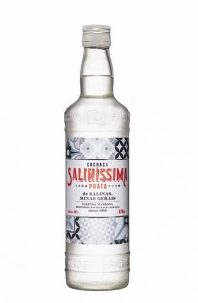 Cachaça Saliníssima Prata 670ml