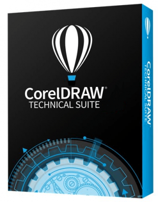 CorelDRAW Technical Suite 2021 Enterprise License (includes 1 Year CorelSure Maintenance)(1-4)  Windows