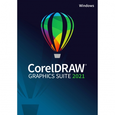 CorelDRAW Graphics Suite 2021 Education License including 2 Year CorelSure Maintenance (251+)(Windows) Windows