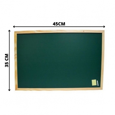 Lousa escolar retangular 35x45cm - LUFE 4042
