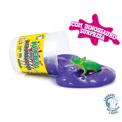 Kimeleka slime dinossauro 180Gr - Acrilex