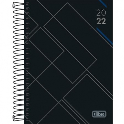 Agenda executiva espiral diária spot 2022 - Tilibra