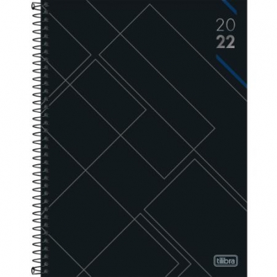 Agenda executiva diária spot espiral Gde 2022 - Tilibra