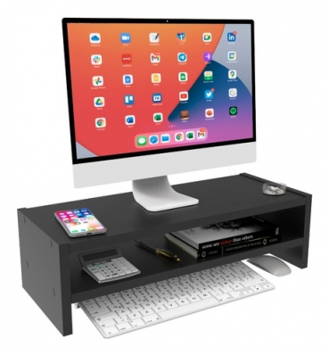 Suporte Para Monitor Mesa Elevado Organização Home Office