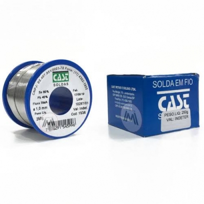 Estanho em Fio 1,5 mm 250g CAST 1537