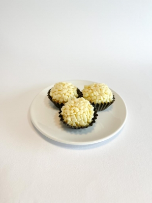 Brigadeiro branco gourmet