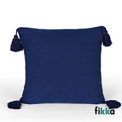 Capa Para Almofada Way Azul escuro 45 cm x 45 cm - Fikka 