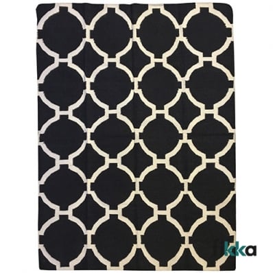 Tapete para Sala e Quarto Kilim Geométrico 991124 - 2,75m - 3,75m - Fikka 