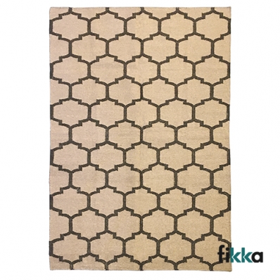 Tapete para Sala e Quarto Kilim Geométrico 991028 - 1,88m - 2,80m - Fikka 