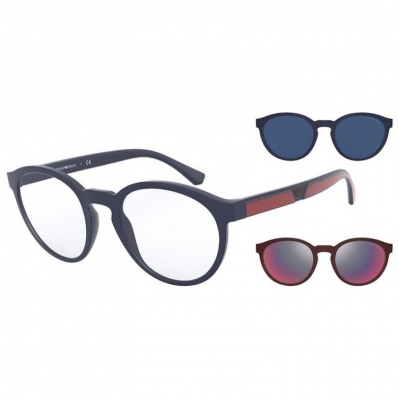 Armação EMPORIO ARMANI 4152 56691W CLIP ON