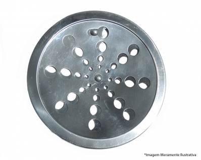 Grelha Aco Inox C/Fecho Red 10Cm Ref227
